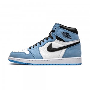 Nike Air Jordan 1 Retro High OG "University Blue" 555088-134 White/University Blue/Black | 69TWOFHCI