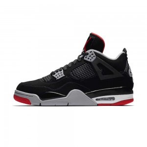 Nike Air Jordan 4 Retro OG "Bred" 2019 308497-060 Rosii | 34FLNTAIX