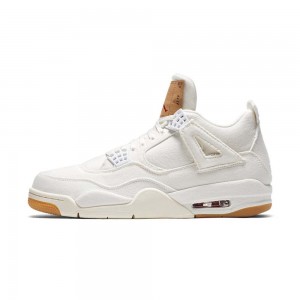 Nike Air Jordan 4 Retro "White Denim" AO2571-100 White/White-white | 09AXRWFCI