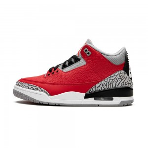 Nike JORDAN AIR JORDAN 3 RETRO "RED CEMENT UNITE" CK5692-600 Varsity Red/Cement Grey-black | 40LGBIUAX