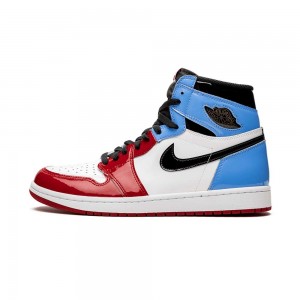 Nike Jordan Air Jordan 1 Retro High "Les Twin _ Fearless" CK5666-100 White/University Blue-varsity Red-black | 16NTWUJZS