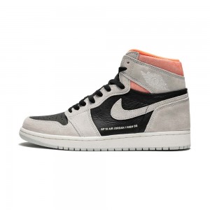 Nike Jordan Air Jordan 1 Retro High OG "Neutral Grey/Hyper Crimson" 555088-018 Neutral Grey/Black | 94LJKXWZY