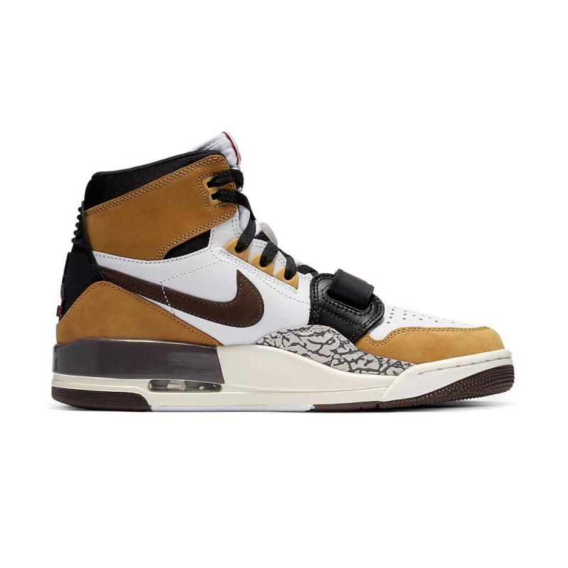 Nike AIR JORDAN LEGACY 312 AV3922-102 White/Baroquebrown-wheat | 84TLEPZDX