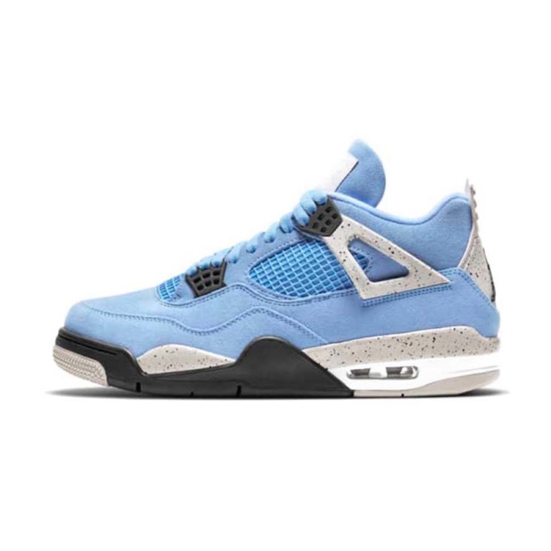 Nike Air Jordan 4 Retro University Blue (GS) 408452-400 University Blue/Tech Grey/White/Black | 48BRTWNDL