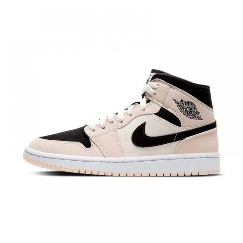 Nike Jordan 1 Mid-High Barely Orange Light Violet (W) BQ6472-800 Guava Ice/Black-sail | 01YQRPFDE